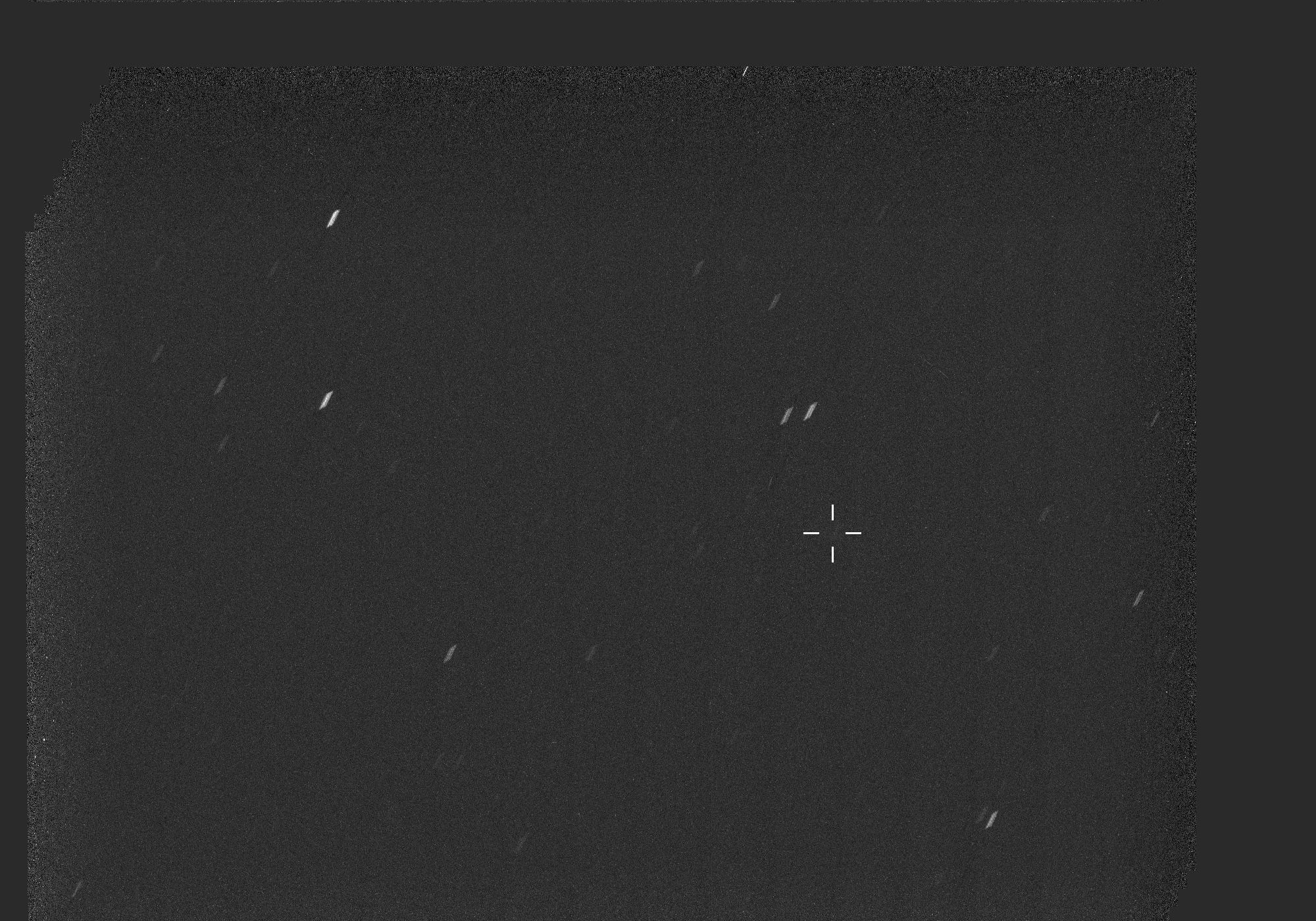 a cursor follows a small dot moving acros the sky in the animated image